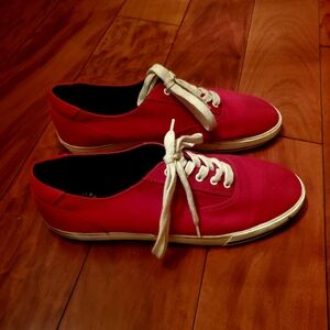 Polo Ralph Lauren red sneakers